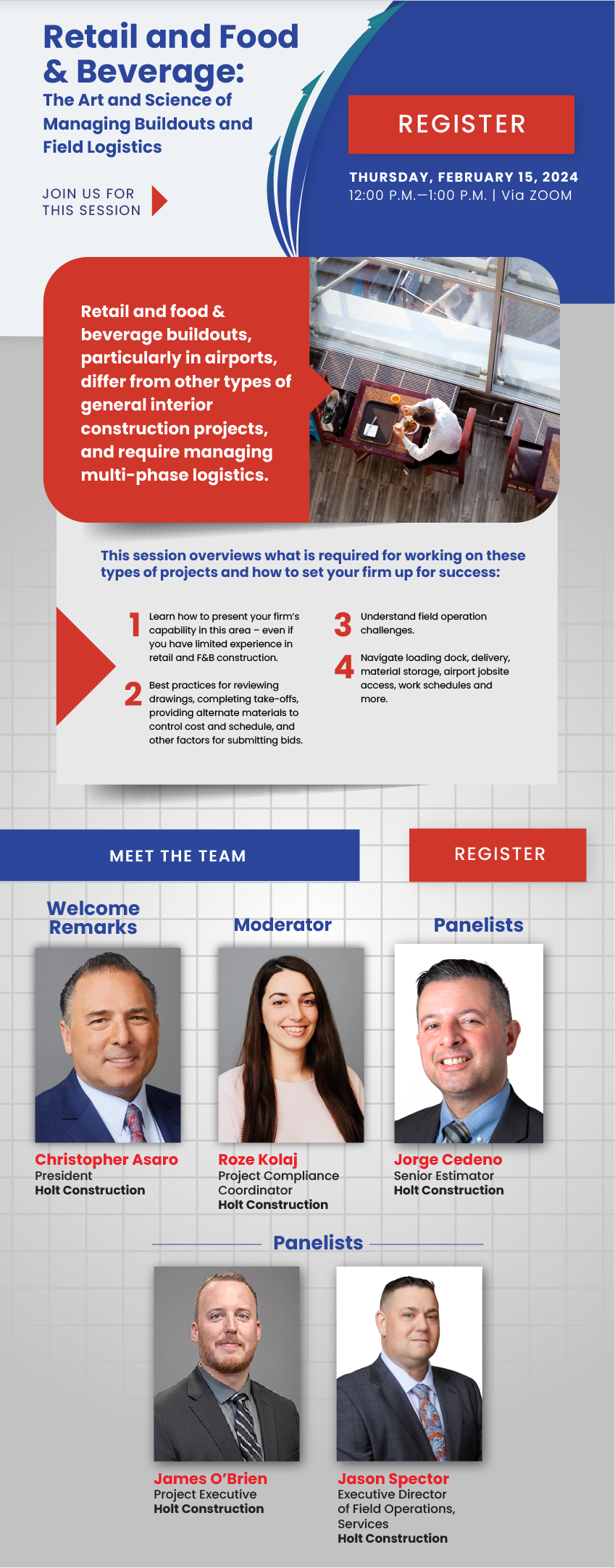 Join Holt Construction to Learn About the Art and Science of Retail