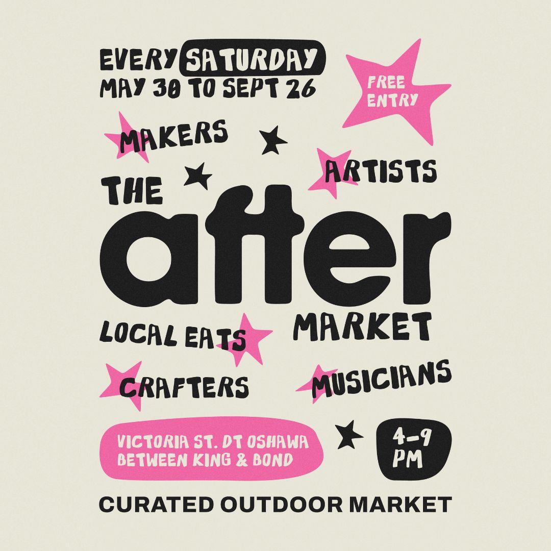 graphic text reads the aftermarket, may 30 to september 26