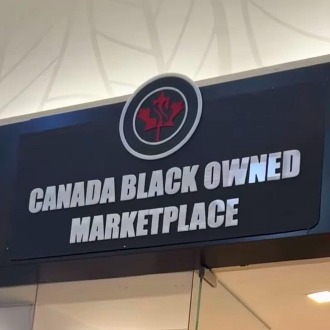 Store sign from Canada Black Owned Marketplace