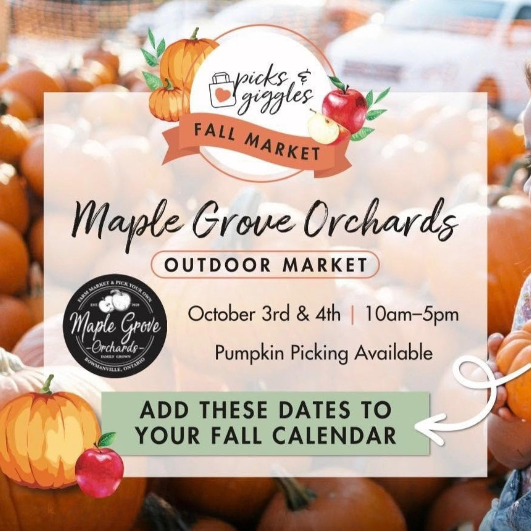 event details over a pumpkin display