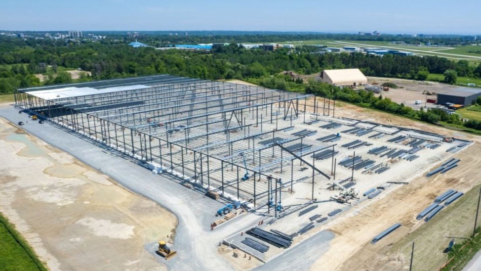 Industrial site under development