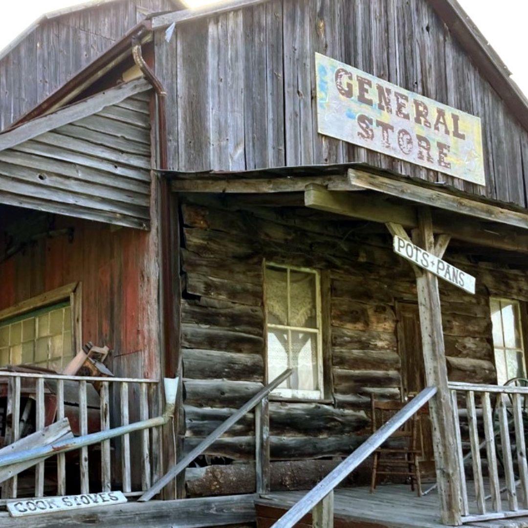 Old West-style exterior of a General Store