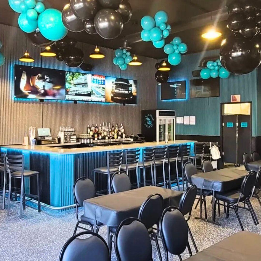 interior of Caribbean Breeze