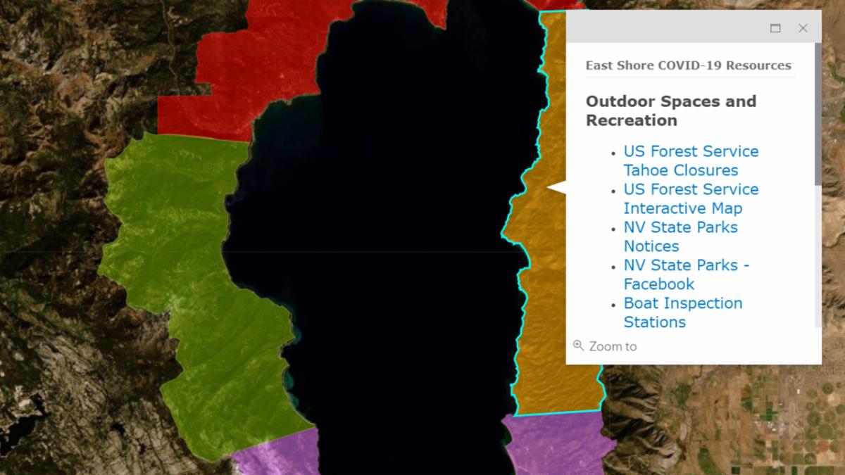 What's Open in Tahoe - Interactive Map