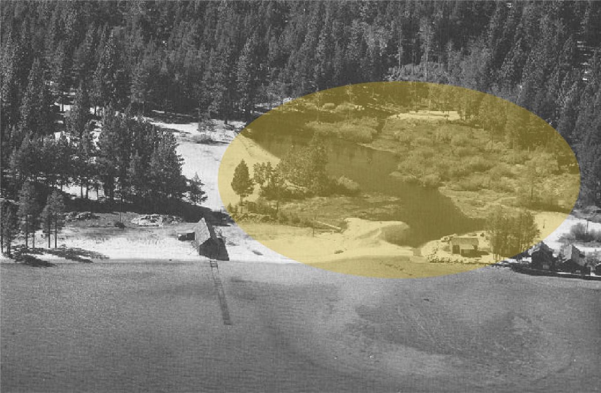Meeks Bay before marina 1960