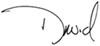 david's signature