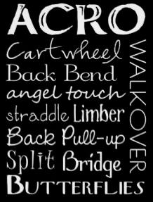 Acro Poster