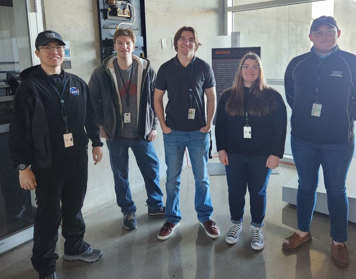 Capitol Tech AE student interns at NOAA