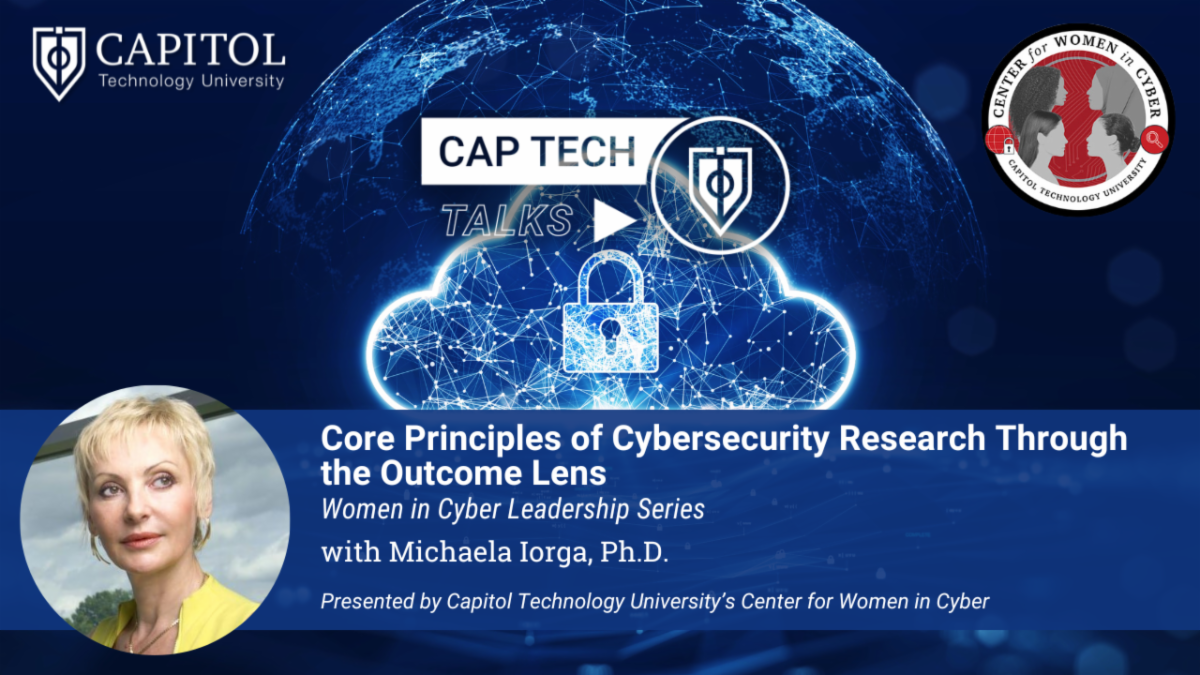 October Webinar - Core Principles of Cybersecurity Research