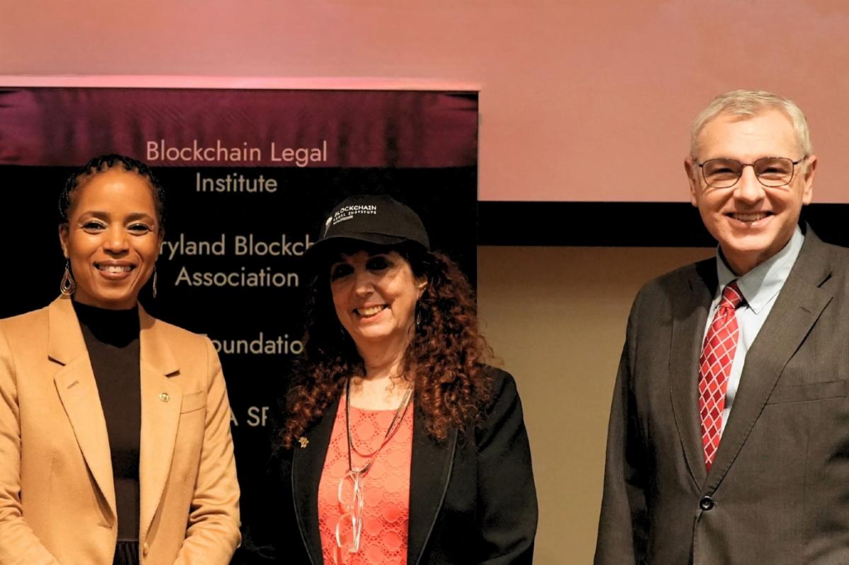 Senator Alsobrooks at MD Blockchain Event