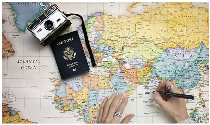 planning a trip with a passport