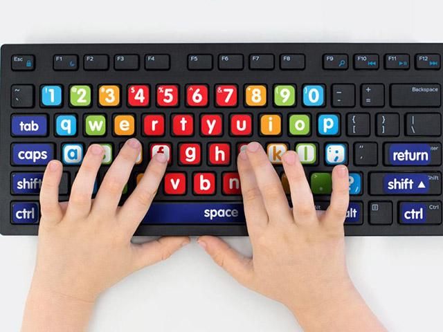 color coded keyboard