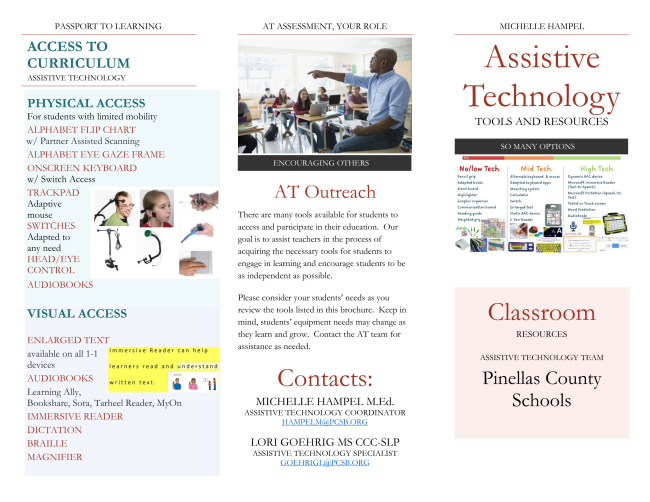 assistive technology brochure