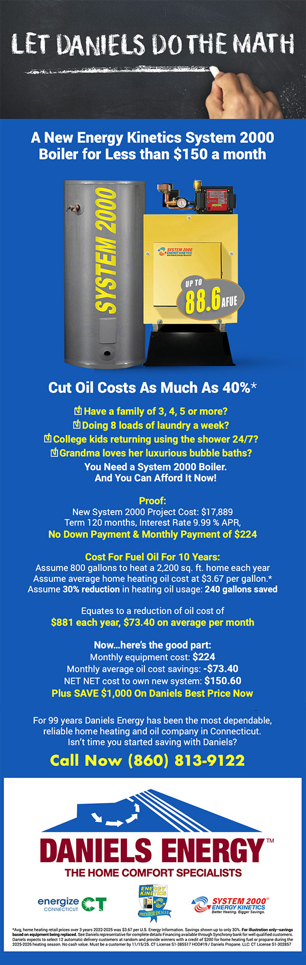 Daniels Energy Special Customer Savings News