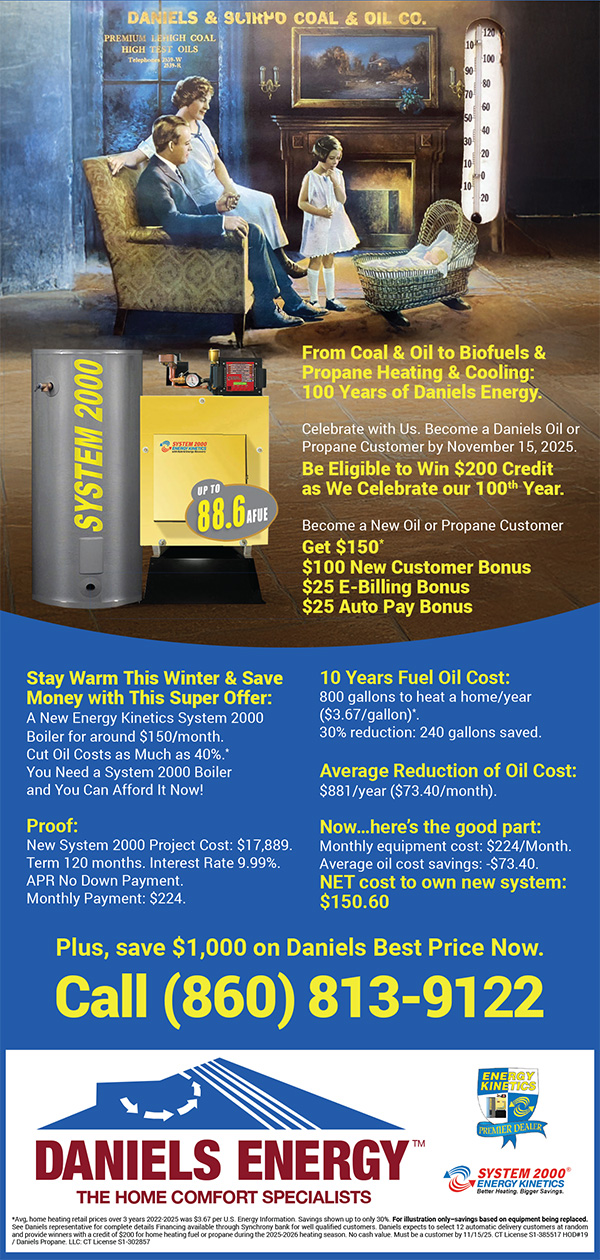 Daniels Energy Special Customer Savings News
