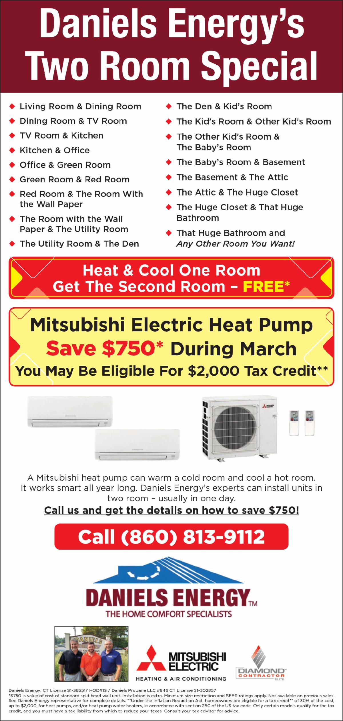 Daniels Energy Special Customer Savings News