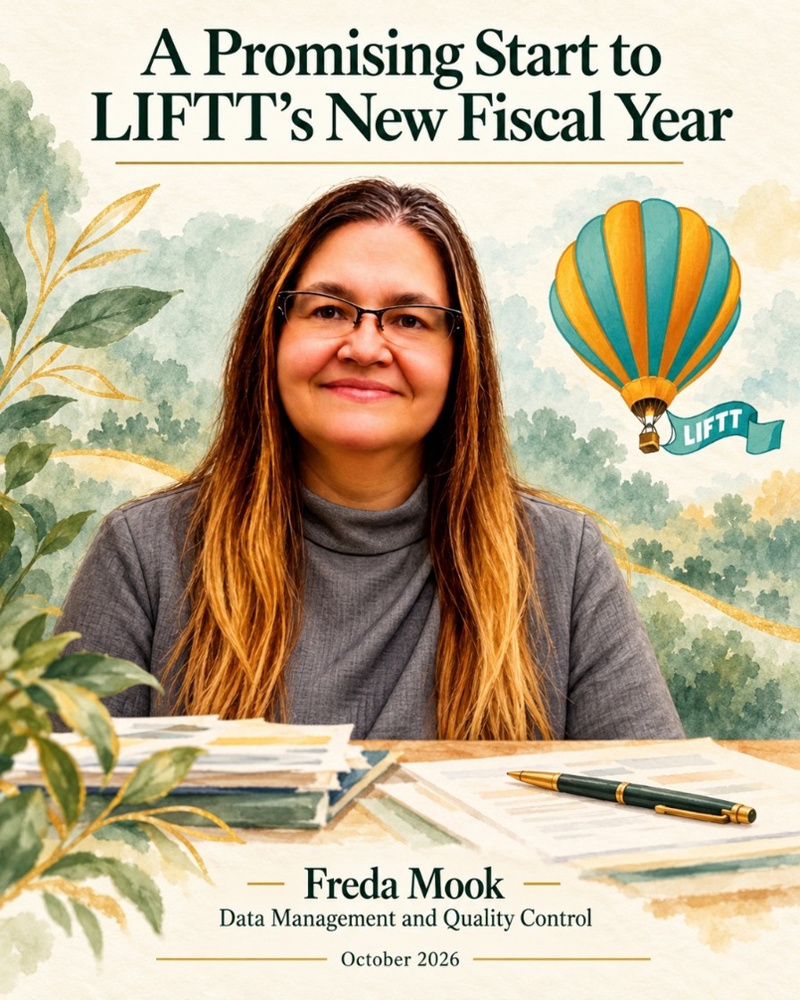 LIFTT's Data & Quality Control Manager Freda Mook
