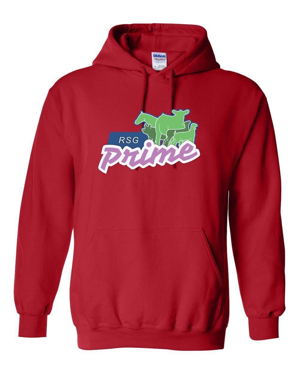 red prime hoodie