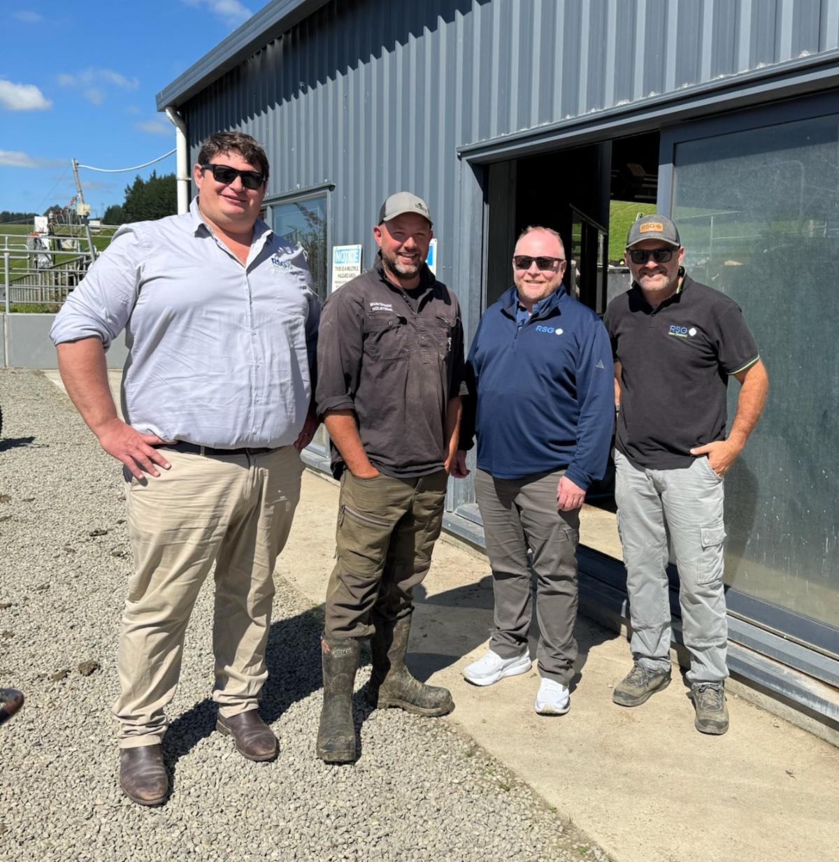 Dr. Tad and team with Nathan Bayne
