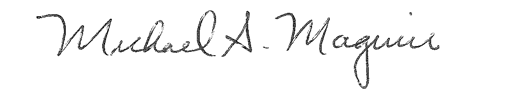 Mike Maguire Signature