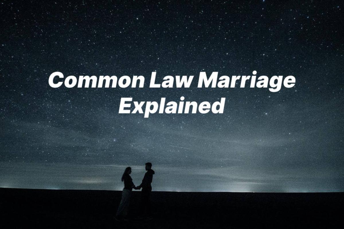 Common Law Marriage 7337