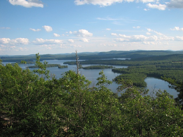 Squam Lake from Rattlesnake