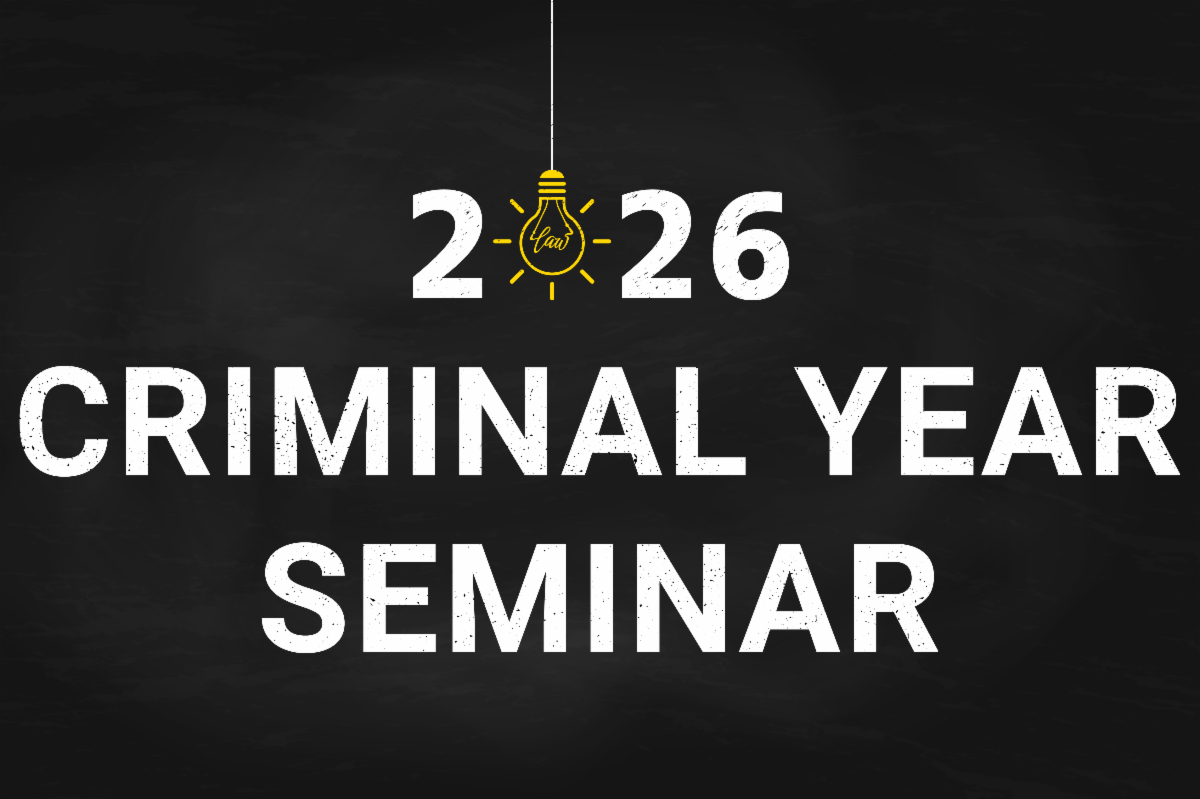 Criminal Year Seminar 2026 Header