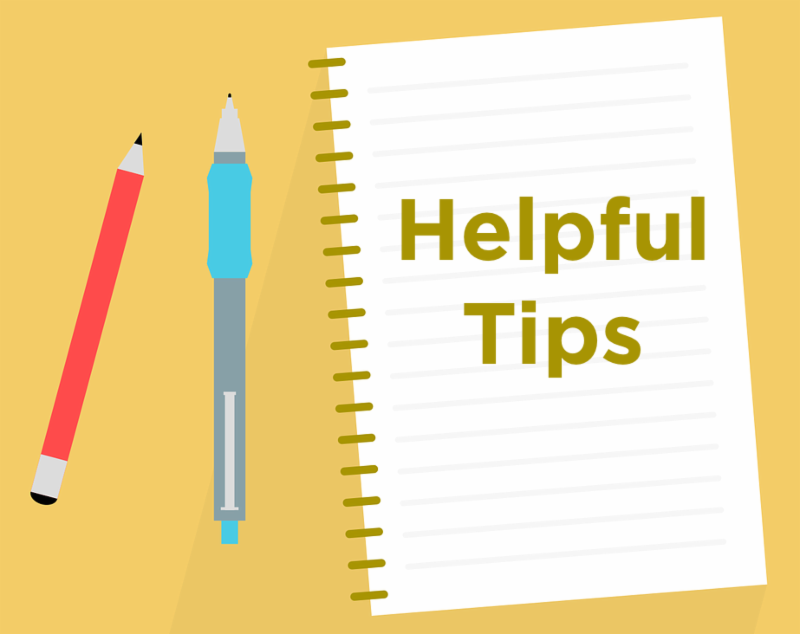 helpful tips