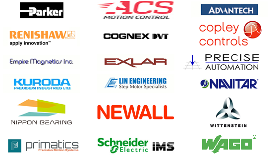 List and logos of our manufacturers