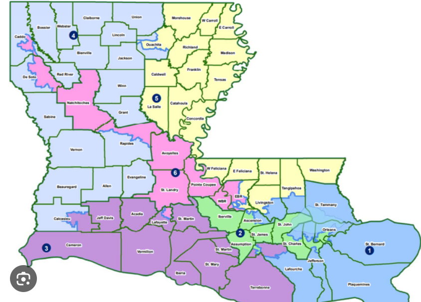Louisiana Congressional Map