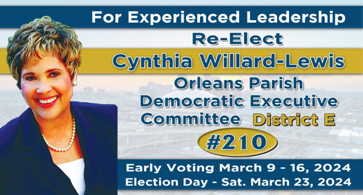 Cynthia Willard-Lewis - Re-Elect-OPDEC