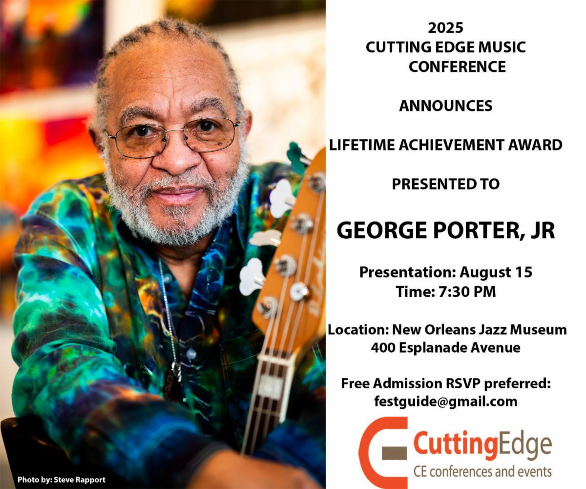 George Porter Jr - Cutting-Edge-2025