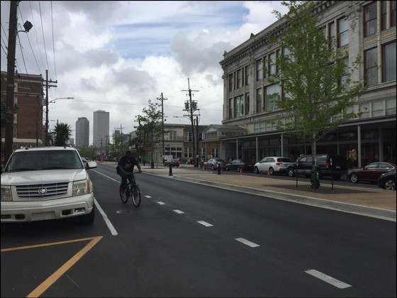 Oretha Castle Haley Boulevard After the Streetscape Project