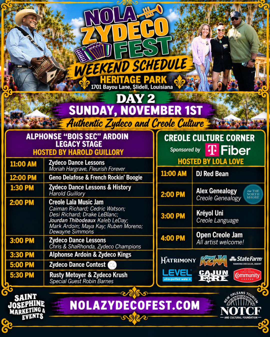 NOLA Zydeco Fest Lineup Is Here - Day 2