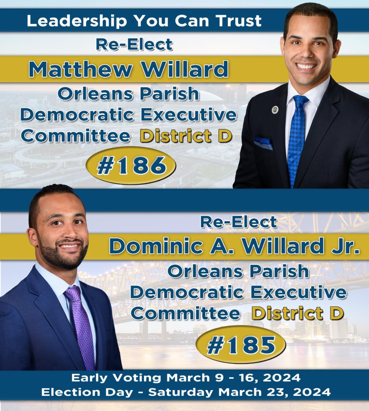 Matthew Willard - Re-Elect-OPDEC-2024