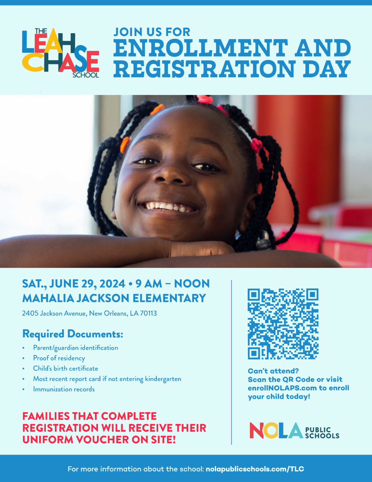Leah-Chase-School-Enrollment-&-Registration