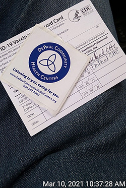 Lloyd Dennis_vaccine_card