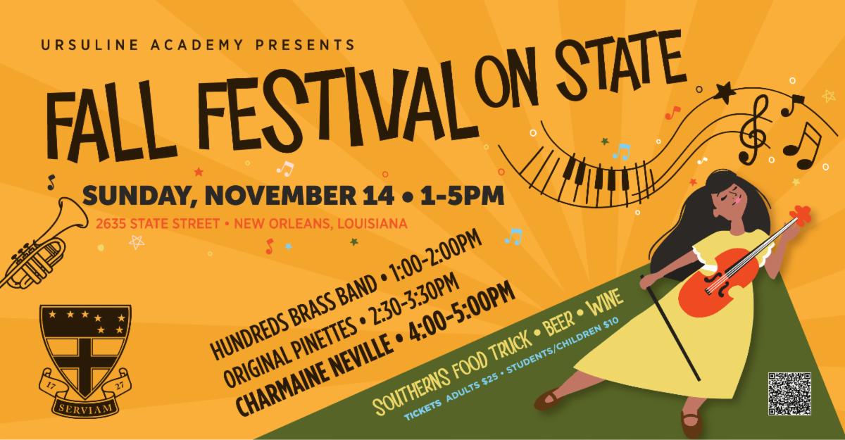 Ursuline Academy announces 2021 Fall Festival on State Street lineup