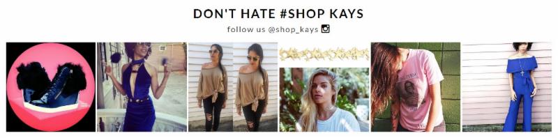 DON'T HATE #SHOP KAYS