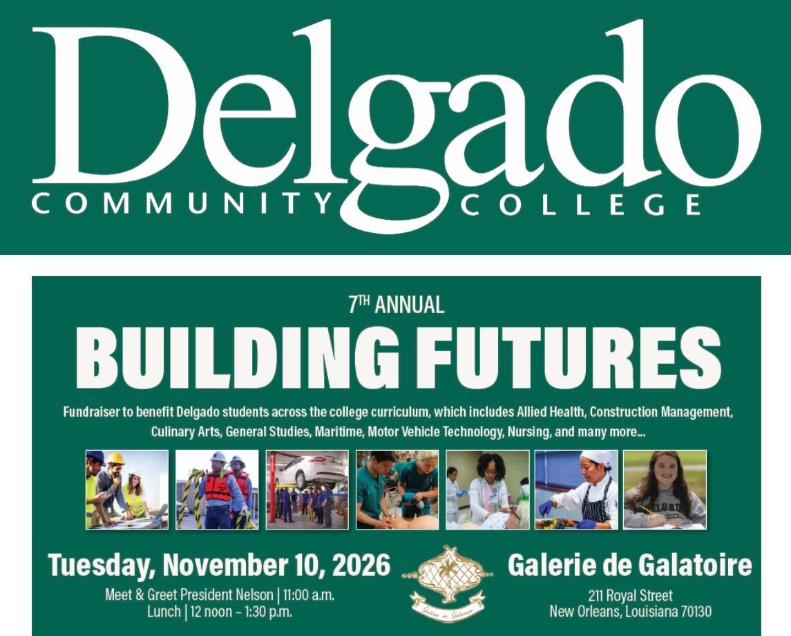 Delgado Celebrates Students through Building Futures Luncheon