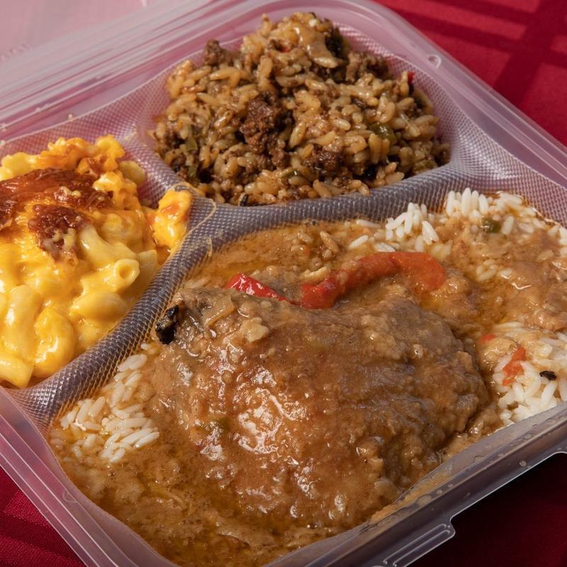 Lil Dizzys Cafe - Smothered-Pork-Chops