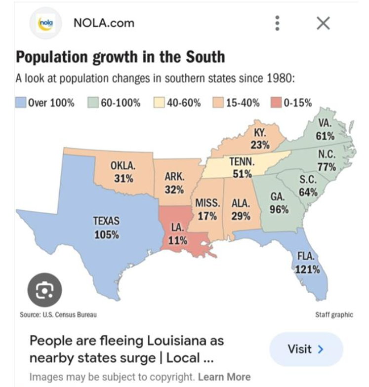 People-are-fleeing-Louisiana-as-nerby-states-surge