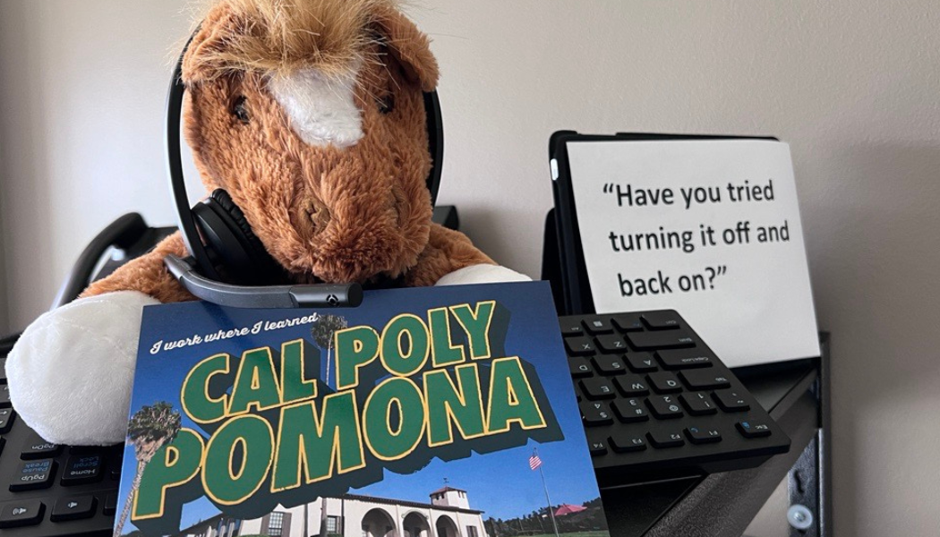 Billy Bronco with a headset