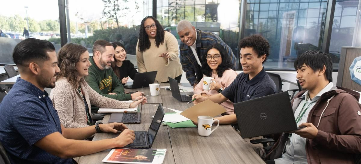 CPP employees collaborating at a conference table