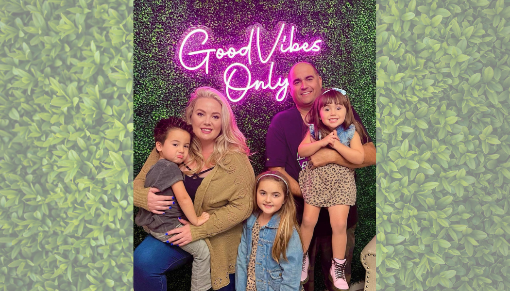 Kat Pettengill with her family