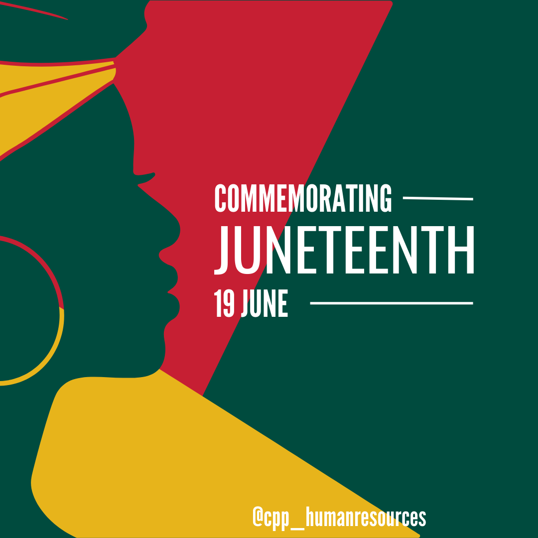 Commemorating Juneteenth - June 19