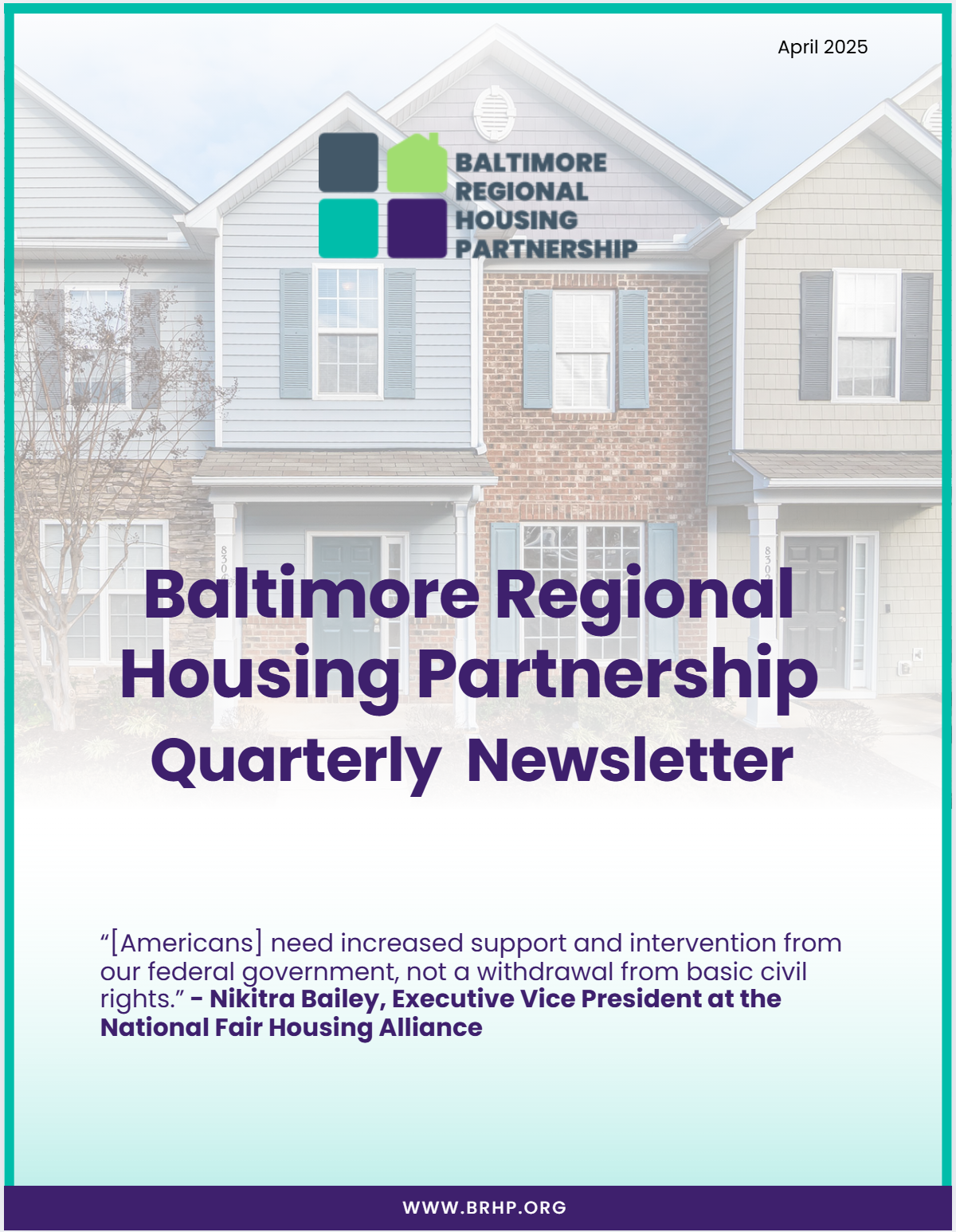 Check out BRHP's latest Quarterly Newsletter!