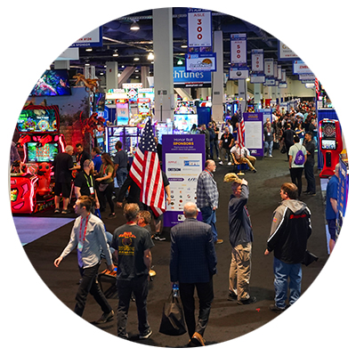 Aisles of Exhibits