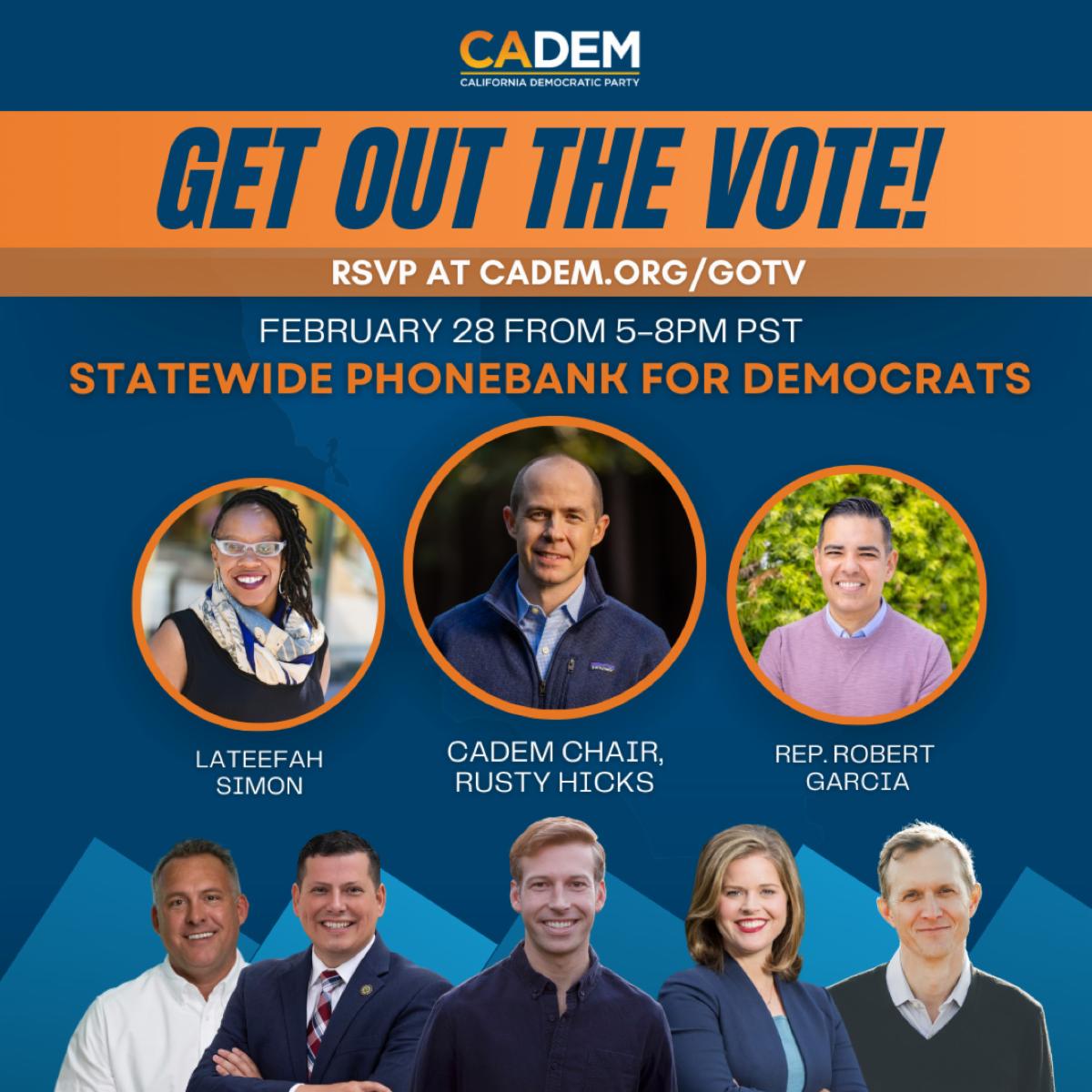 CADEM GET OUT THE VOTE