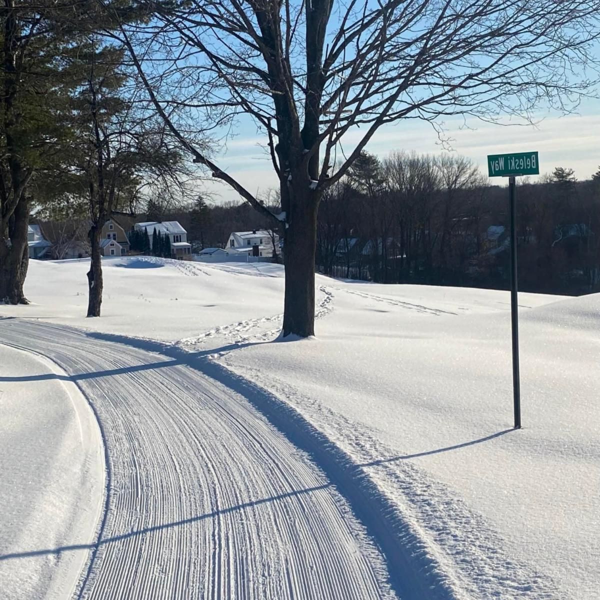 Cross country trail at Derryfield Country Club 
